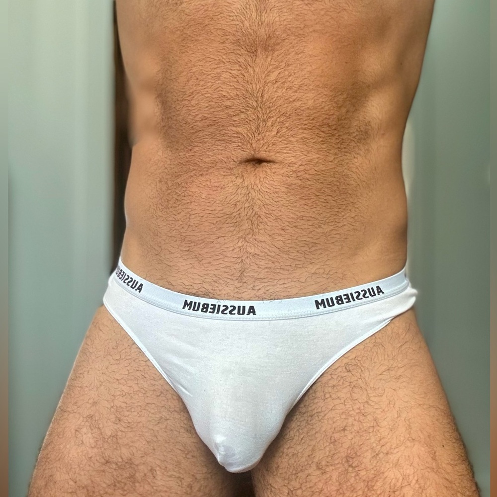 AussieBum White Men's Briefs